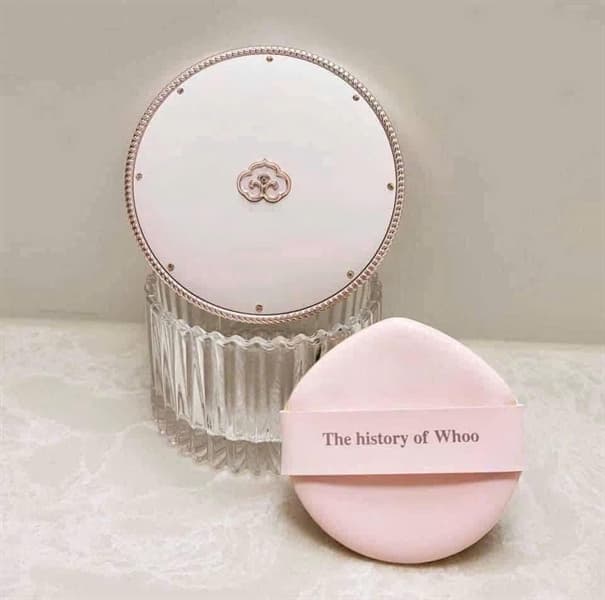 Cushion whoo tone up hồng
